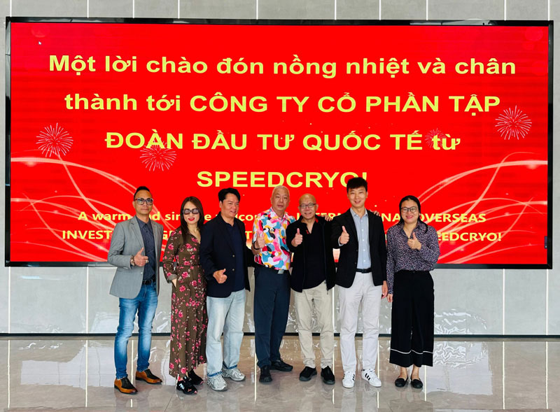 Vietnamese Seafood Delegation Visits SPEEDCRYO to Explore Advanced Freezing Technology